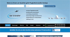 Desktop Screenshot of dertransfer.com